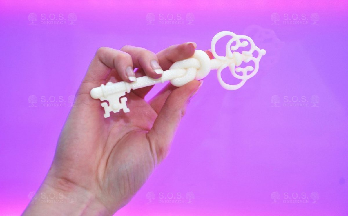 3D печать, ручка в форме ключа