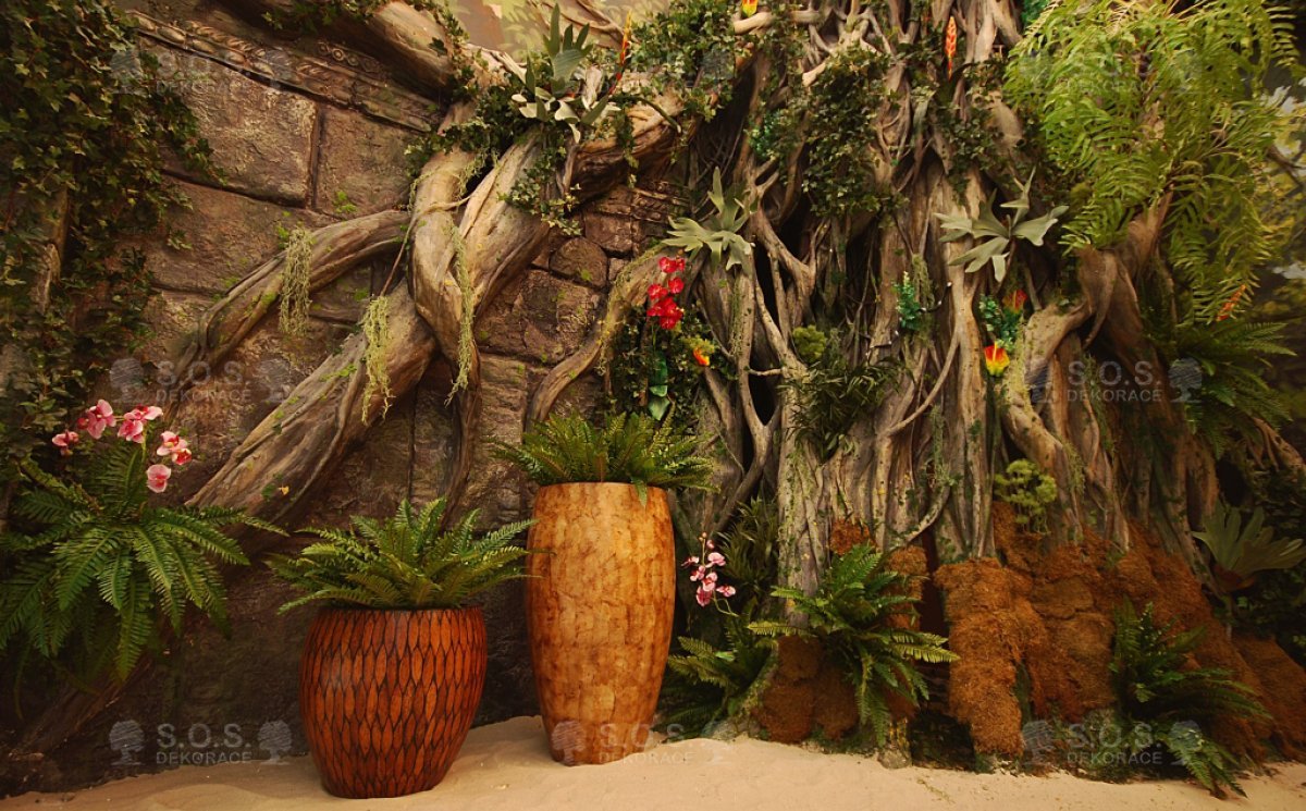 Имитация джунглей, демонстрационный зал Прага