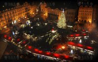 Рождественские рынки, Staroměstské náměstí, Прага
