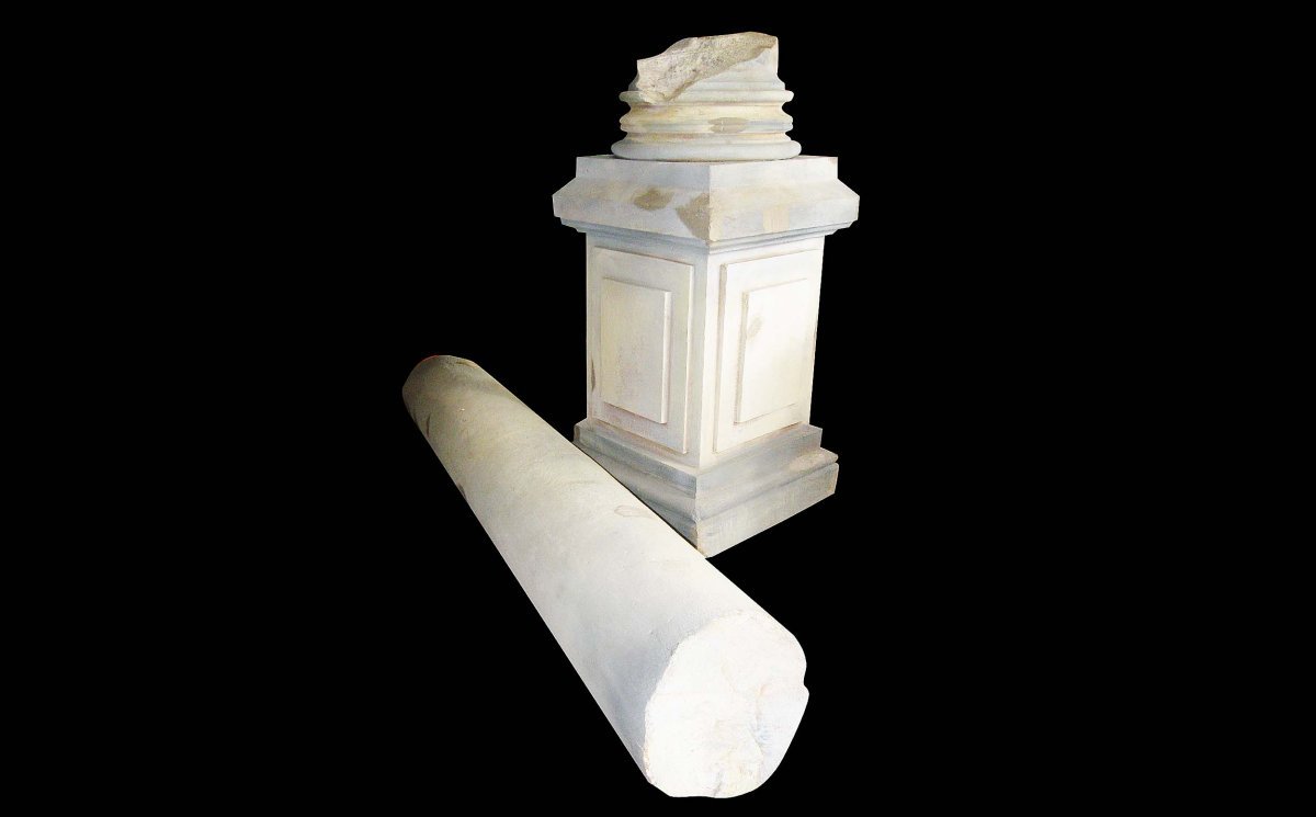 Колонна (разрушенная) - 190*80*80 см